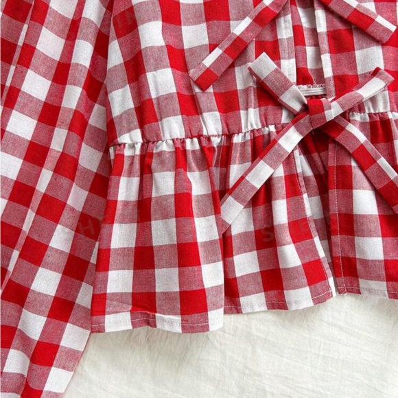 Gingham Top - Picture 3 of 4